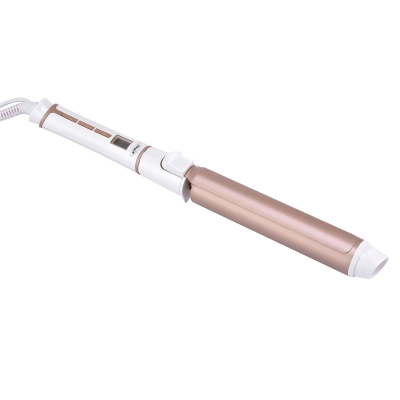 CkeyiN 32mm Hair Curling Iron Wand Professional Hair Curler Clip LED Display Ionic 1.25 Inch Barrael Adjustable Temperature 50
CkeyiN 32mm Hair Curling Iron Wand Professional Hair Curler Clip LED Display Ionic 1.25 Inch Barrael Adjustable Temperature 50