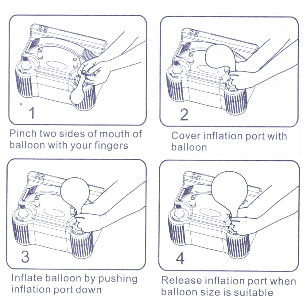 EU Plug High Voltage Double Hole Air Compressor Electric Balloon Inflator Pump Air Blower Balloon Pump
EU Plug High Voltage Double Hole Air Compressor Electric Balloon Inflator Pump Air Blower Balloon Pump