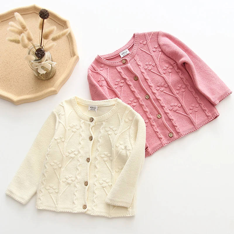 0-2Yrs Baby Girls Knitting Jacket Autumn Long Sleeve Newborn Baby Coat Thin Knitted Outwear For Kids Clothes Tops Girls
0-2Yrs Baby Girls Knitting Jacket Autumn Long Sleeve Newborn Baby Coat Thin Knitted Outwear For Kids Clothes Tops Girls
