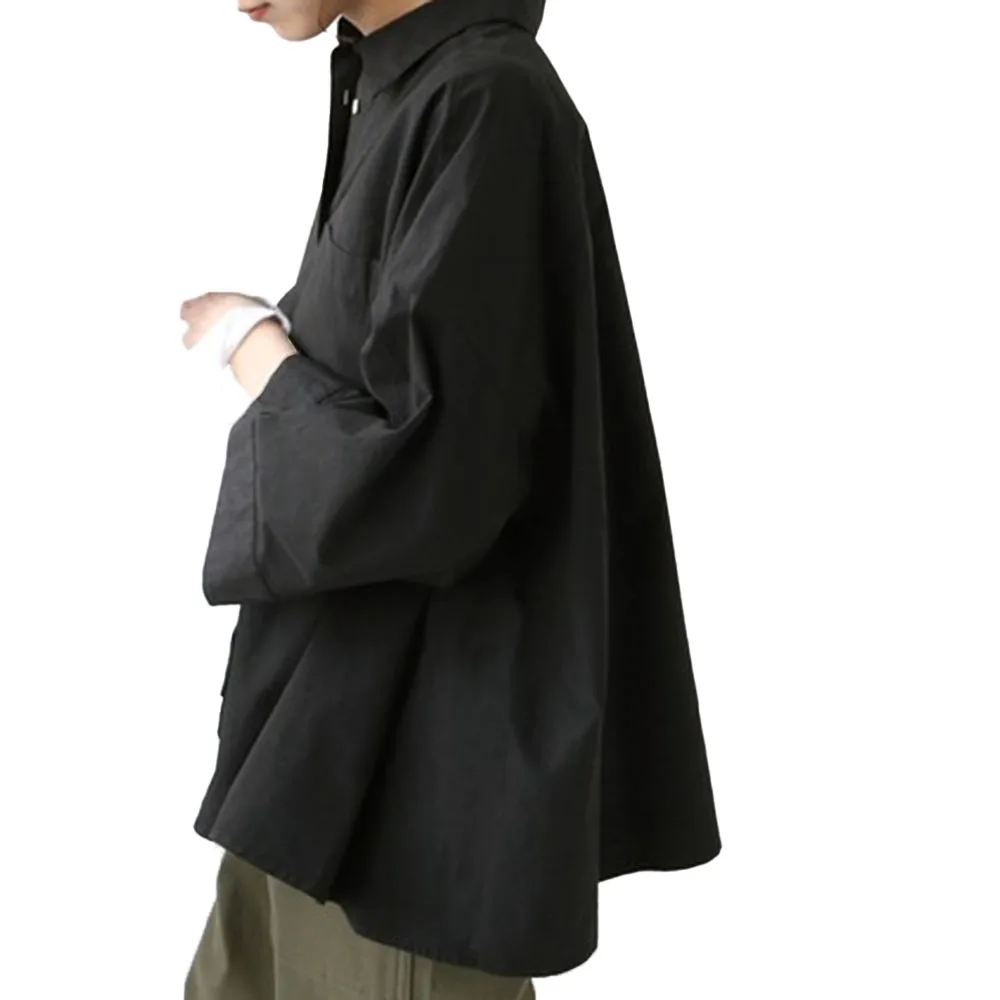 Autumn New 2021 Solid Color Simplicity Single-breasted Stand-up Collar Long Sleeve Blouse Japanese Style Fashion Casual Women's
Autumn New 2021 Solid Color Simplicity Single-breasted Stand-up Collar Long Sleeve Blouse Japanese Style Fashion Casual Women's