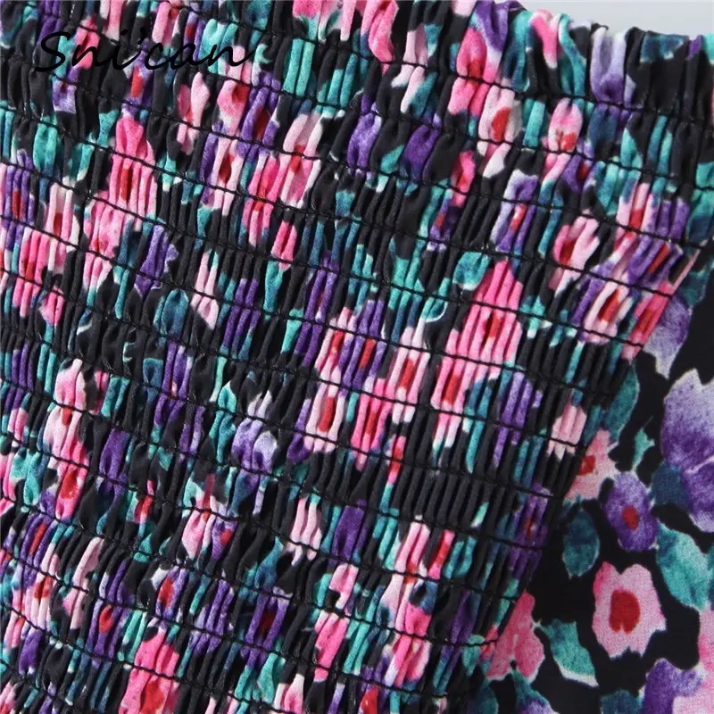 Snican purple floral print shirts women square colloar elastic draped crop blouse fashion summer short sexy chic tops za 2020
Snican purple floral print shirts women square colloar elastic draped crop blouse fashion summer short sexy chic tops za 2020