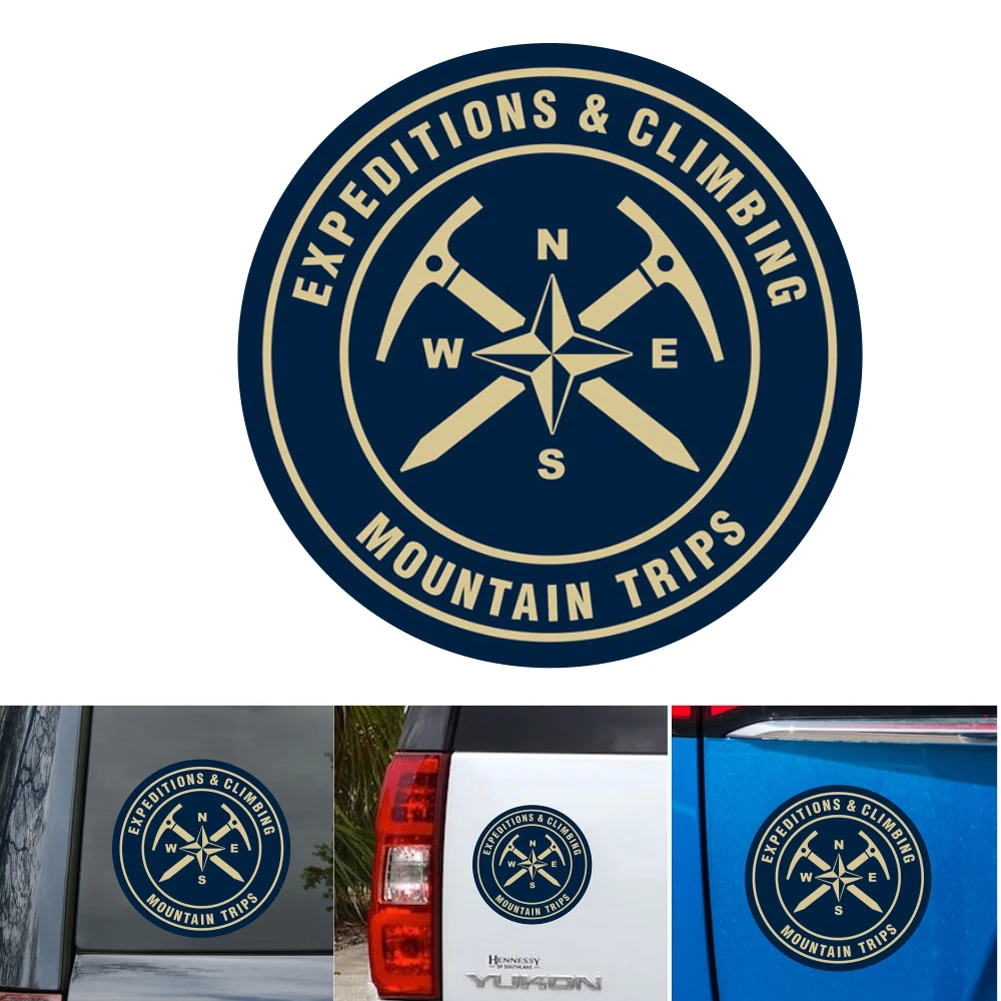 Car Stickers 12.7CM*12.7CM Expedition Climbing Mountain Camping PVC Motorcycle Car Sticker Car Accessories Exterior Support CSV
Car Stickers 12.7CM*12.7CM Expedition Climbing Mountain Camping PVC Motorcycle Car Sticker Car Accessories Exterior Support CSV