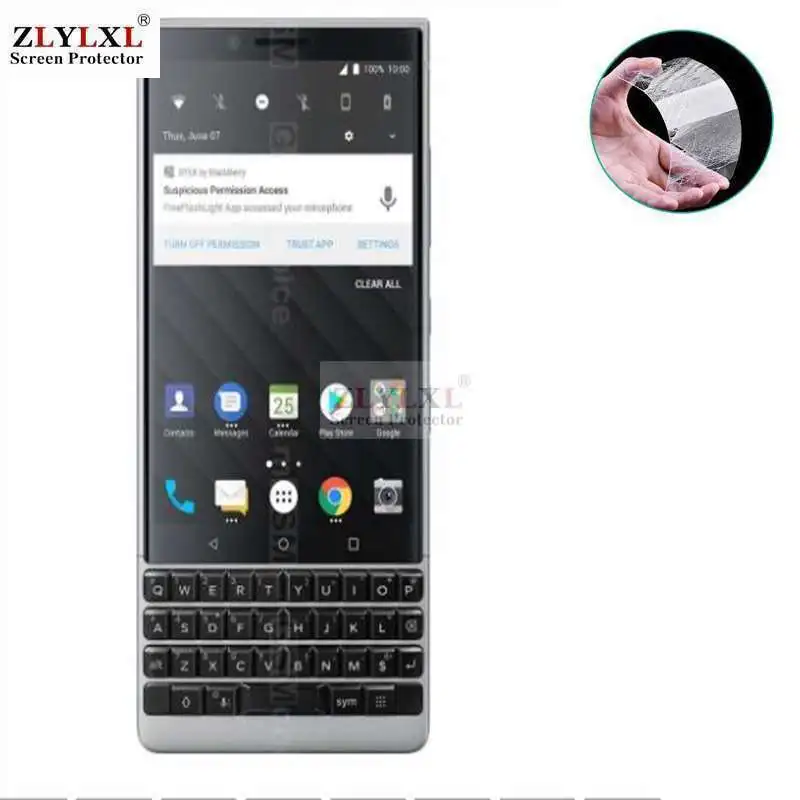 2 шт закаленное стекло для BlackBerry KEY2 защита экрана | Мобильные телефоны и