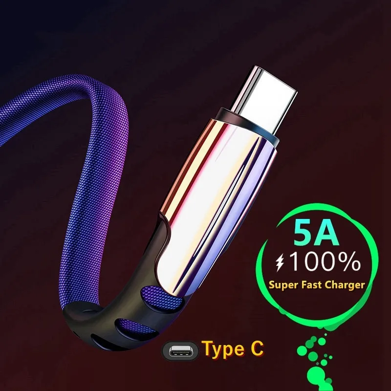 5A fast charging cable for iOS Type-C Micro mobile phone data cable for iPhone Huawei millet Smart phone charging line
5A fast charging cable for iOS Type-C Micro mobile phone data cable for iPhone Huawei millet Smart phone charging line