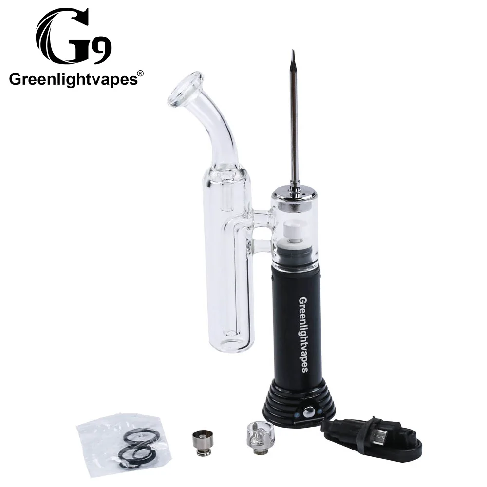 

G9 Mini Henail Dab Rig E Nail Wax Kit 1500mAh Ceramic/Quartz/Ti Dish Bowl Glass Filter Bubbler Herbal Concentrate Vaporizer Pipe