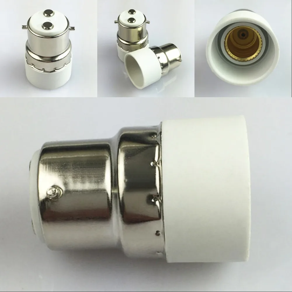 PBT Socket Base Easy Install Practical Fireproof Durable Holder Adapter Extending B22 To E14 Screw Lamp Converter
PBT Socket Base Easy Install Practical Fireproof Durable Holder Adapter Extending B22 To E14 Screw Lamp Converter