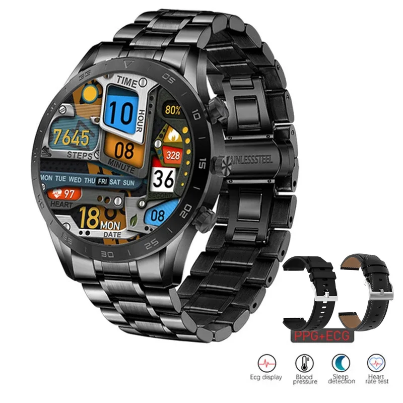 M juniu KK70 454*454 HD Smart Watch Men Bluetooth Call Smartwatch Wireless Charger Sport Watch Heart Rate Monitor ECG Smartwatch
M juniu KK70 454*454 HD Smart Watch Men Bluetooth Call Smartwatch Wireless Charger Sport Watch Heart Rate Monitor ECG Smartwatch