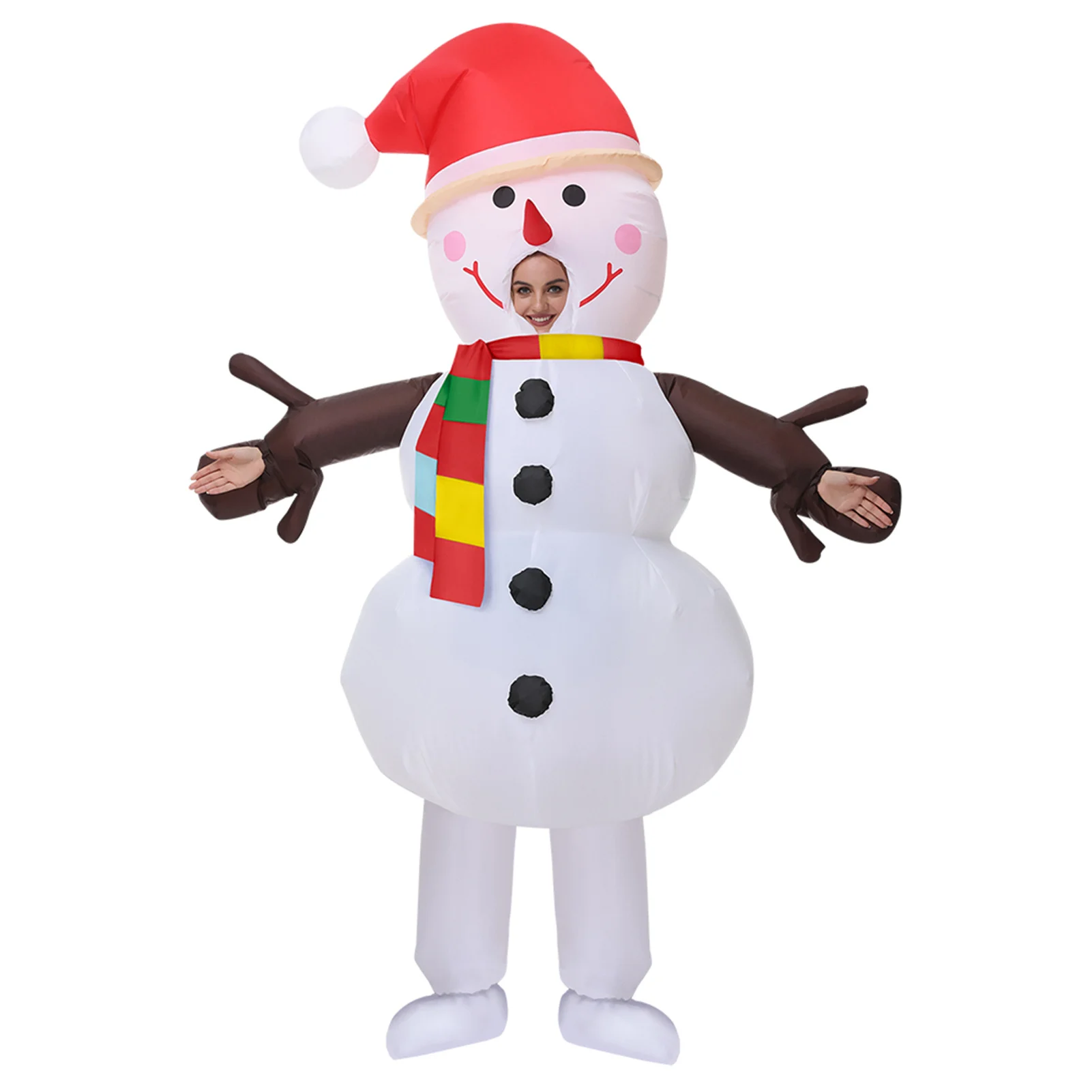 Christmas Inflatable Snowman Costume Lovely Christmas Cosplay Clothing for Carnival Masquerade Parties M09
Christmas Inflatable Snowman Costume Lovely Christmas Cosplay Clothing for Carnival Masquerade Parties M09
