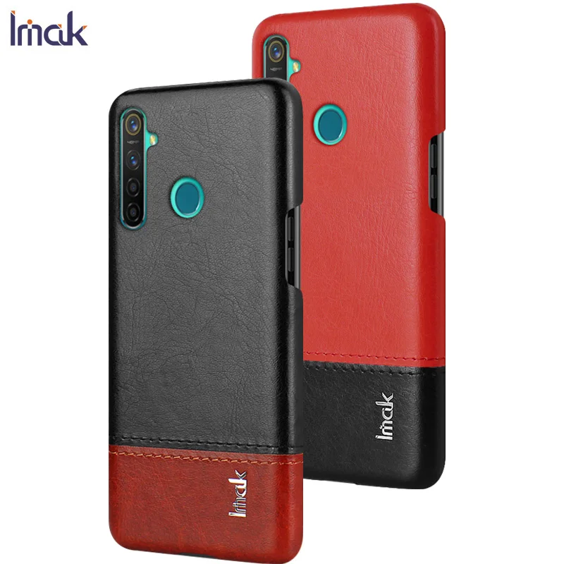 Роскошный чехол Imak Ruiyi для OPPO Realme 5 pro Q тонкий задней панели телефона жесткий