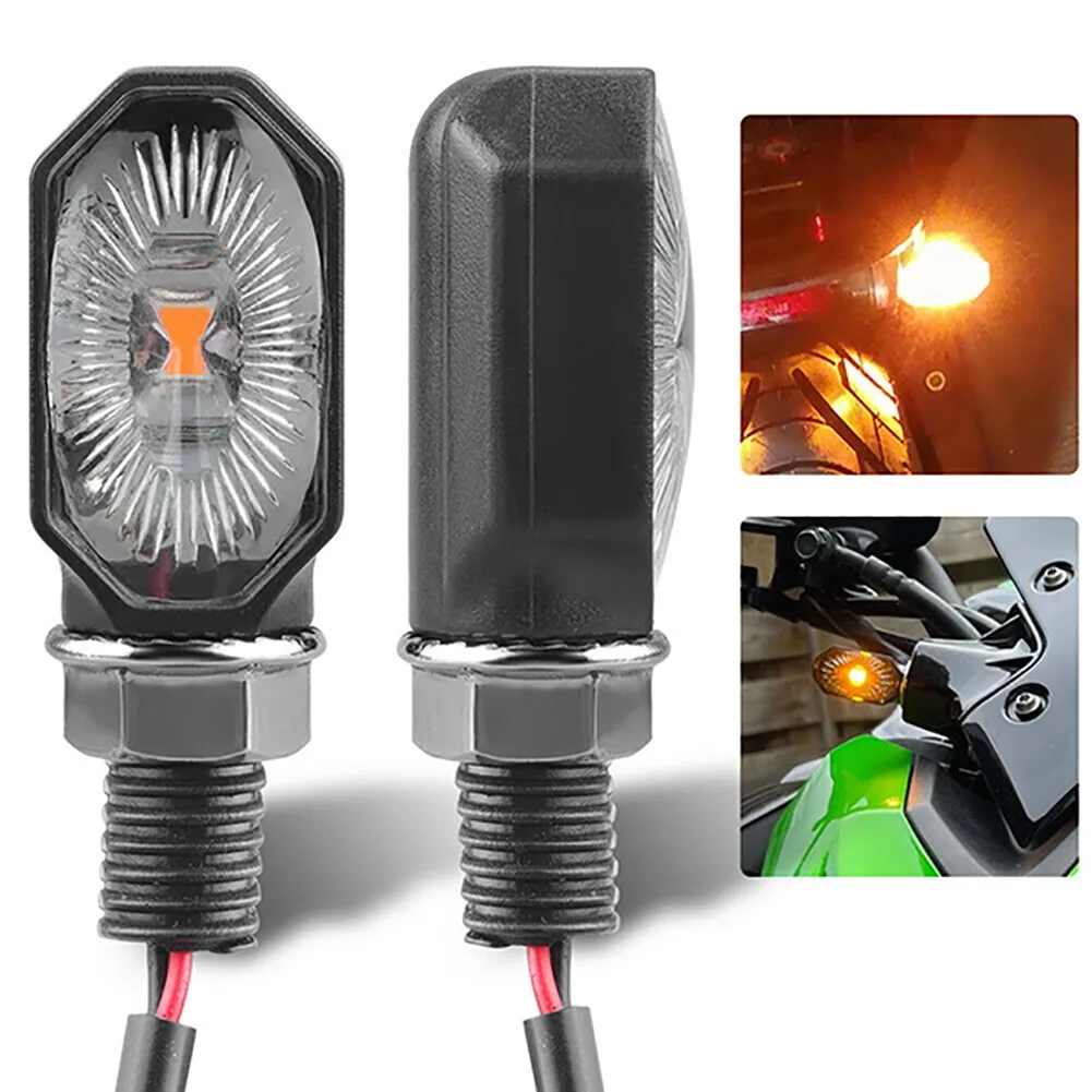 2pcs Motorcycle Turn Signals Lights Mini Flashers LED Indicator Lamps Directional Accessories For Honda Suzuki Kawasaki Yamaha
2pcs Motorcycle Turn Signals Lights Mini Flashers LED Indicator Lamps Directional Accessories For Honda Suzuki Kawasaki Yamaha