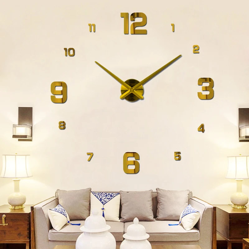 2020 New Wall Clock Real Metal 3D DIY Acrylic Mirror Wall Clock Watch Clocks Home Decor Needle Quartz Stickers Free Shipping
2020 New Wall Clock Real Metal 3D DIY Acrylic Mirror Wall Clock Watch Clocks Home Decor Needle Quartz Stickers Free Shipping