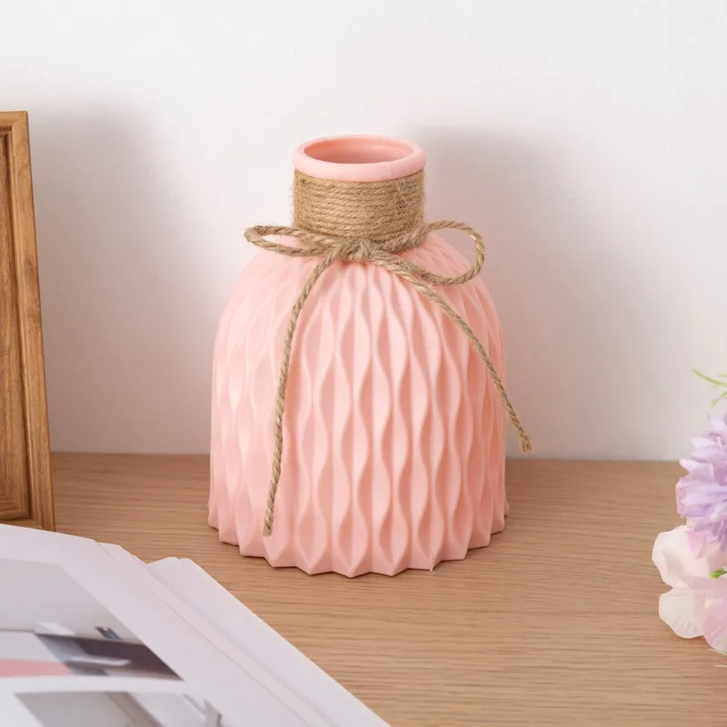 Nordic Flower Vase Decoration Home Plastic Vase White Imitation Ceramic Flower Pot Flower Basket Christmas New Year Decor
Nordic Flower Vase Decoration Home Plastic Vase White Imitation Ceramic Flower Pot Flower Basket Christmas New Year Decor