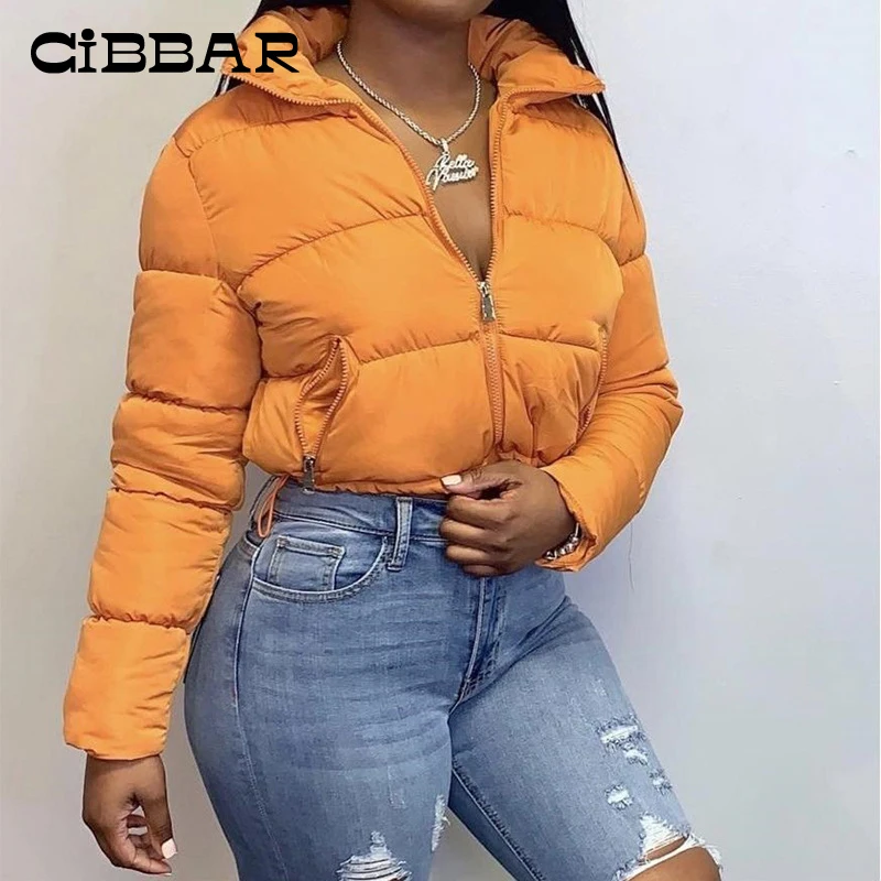 CIBBAR Winter Solid Color Women Jacket Cotton-padded Coat Zipper Casual All-Match Elegant Fashion Slim Streetwear Female Clothes
CIBBAR Winter Solid Color Women Jacket Cotton-padded Coat Zipper Casual All-Match Elegant Fashion Slim Streetwear Female Clothes
