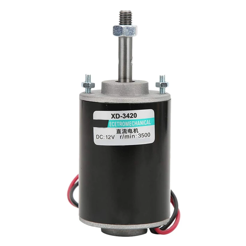 Mini 12V Permanent Magnet DC Motor Reversible Electric Gear Motor High Speed Low Noise For DIY Generator(DC 12V 3500RPM)
Mini 12V Permanent Magnet DC Motor Reversible Electric Gear Motor High Speed Low Noise For DIY Generator(DC 12V 3500RPM)