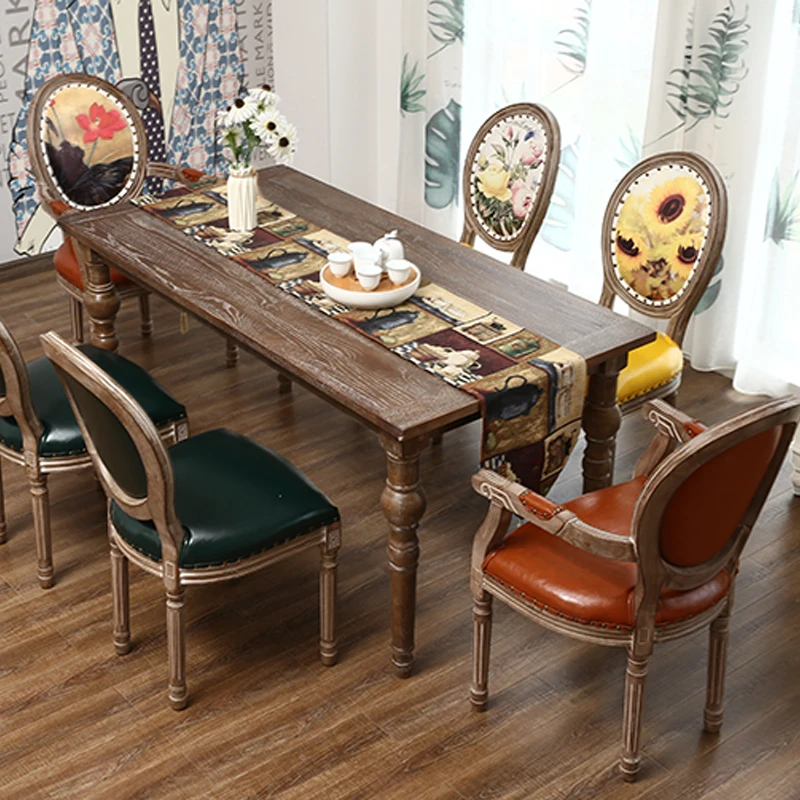 clearance!\Restaurant Chair, American Leisure European Hotel, Solid Wood Backrest Retro-vintage, Old Cloth
clearance!\Restaurant Chair, American Leisure European Hotel, Solid Wood Backrest Retro-vintage, Old Cloth