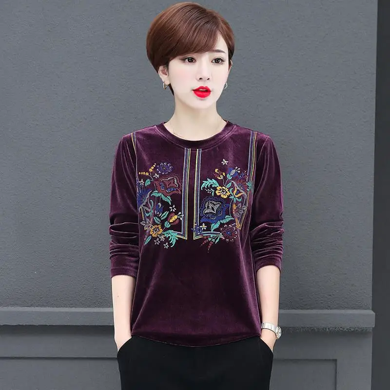 Женские футболки, футболка, Женская осенне-зимняя бархатная Женская одежда с длинным рукавом и принтом женская одежда, женские футболки X176
Женские футболки, футболка, Женская осенне-зимняя бархатная Женская одежда с длинным рукавом и принтом женская одежда, женские футболки X176