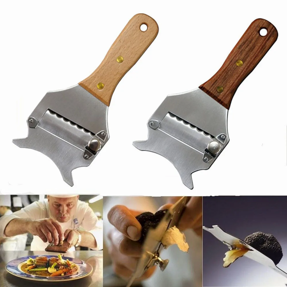 Stainless Steel Truffle Cheese Knife Slicer Adjustable Blade Chocolate Shaver Wavy Blade Dessert Cutter Knife Kitchen Tool
Stainless Steel Truffle Cheese Knife Slicer Adjustable Blade Chocolate Shaver Wavy Blade Dessert Cutter Knife Kitchen Tool