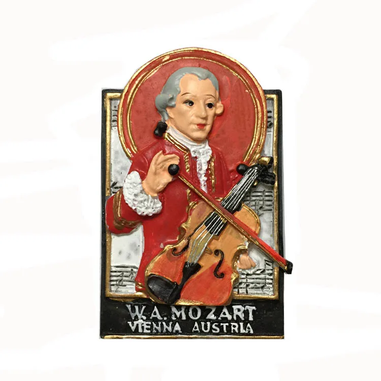 QIQIPP Creative crafts refrigerator stickers Austria Vienna musician Mozart magnetic stickers tourist souvenirs
QIQIPP Creative crafts refrigerator stickers Austria Vienna musician Mozart magnetic stickers tourist souvenirs