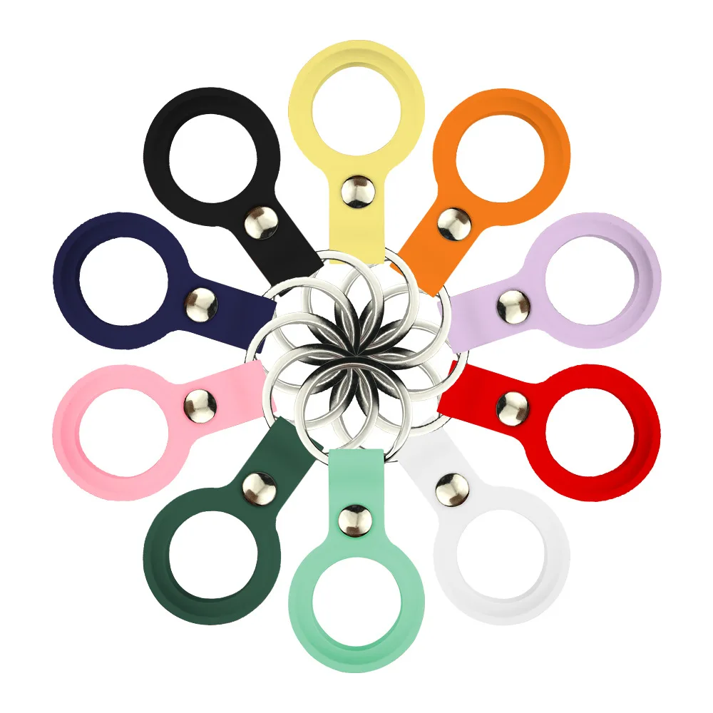 Silicone Protective Case For Apple Airtags Cover For Air Tags Locator Tracker Anti-lost Device Keychain Protect Sleeve
Silicone Protective Case For Apple Airtags Cover For Air Tags Locator Tracker Anti-lost Device Keychain Protect Sleeve