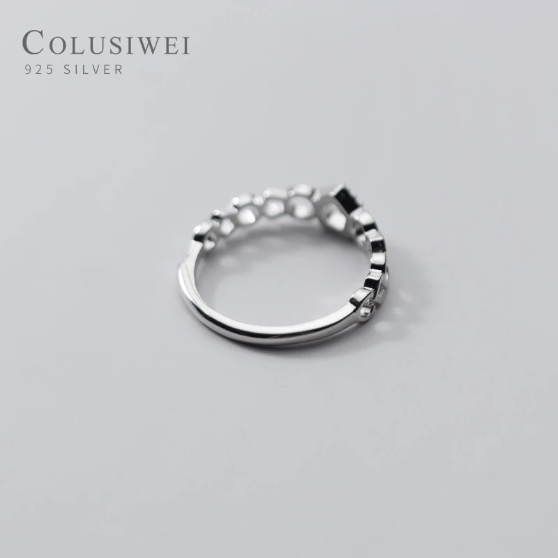 Colusiwei Hot Sale 925 Sterling Silver Glittering Zircon Geometric Polygon Adjustable Ring for Women Free Size Ring Fine Jewelry
Colusiwei Hot Sale 925 Sterling Silver Glittering Zircon Geometric Polygon Adjustable Ring for Women Free Size Ring Fine Jewelry