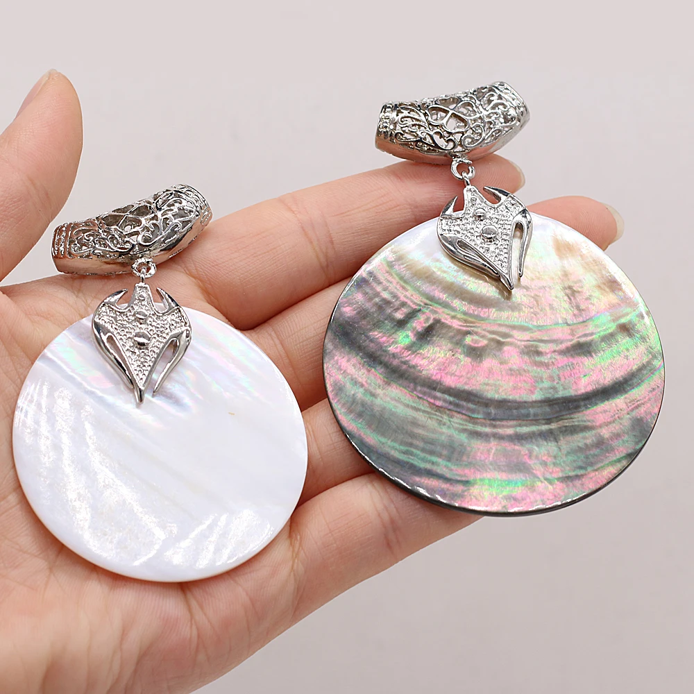 Natural Fresh Water White Shell Round Pendant for Jewelry Making Supplies Fit Necklaces Accessories Gift
Natural Fresh Water White Shell Round Pendant for Jewelry Making Supplies Fit Necklaces Accessories Gift
