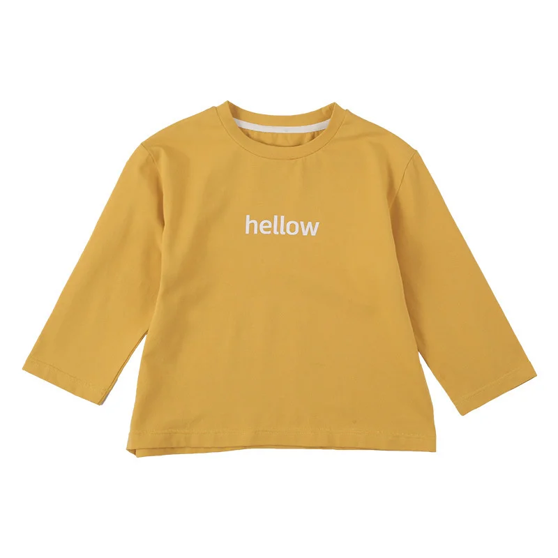 Baby Boys T shirts Spring Letter Print Long Sleeve T-shirt For Boys Fashion Kids Tee Clothing Children Casual All-match Tops
Baby Boys T shirts Spring Letter Print Long Sleeve T-shirt For Boys Fashion Kids Tee Clothing Children Casual All-match Tops
