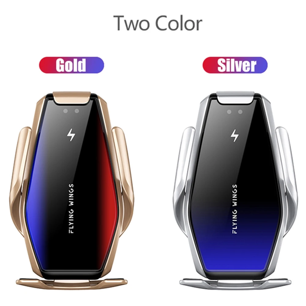 FDGAO Automatic 15W Fast Car Qi Wireless Charger for iPhone X 8 XS 11 Pro Max XR Air Vent Car Phone Holder For Samsung S10 S9 S8
FDGAO Automatic 15W Fast Car Qi Wireless Charger for iPhone X 8 XS 11 Pro Max XR Air Vent Car Phone Holder For Samsung S10 S9 S8