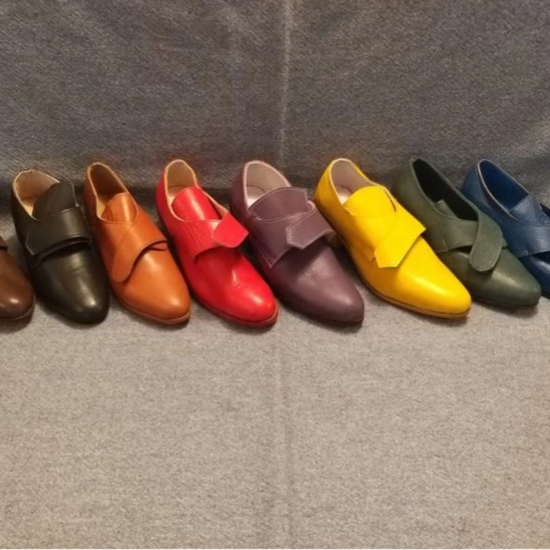 2021 New Fashion Multi Color Pu Women's Casual Shoes Square Heel Velcro Design Comfortable Anti Slip Personality Hot Sale 5KE196
2021 New Fashion Multi Color Pu Women's Casual Shoes Square Heel Velcro Design Comfortable Anti Slip Personality Hot Sale 5KE196