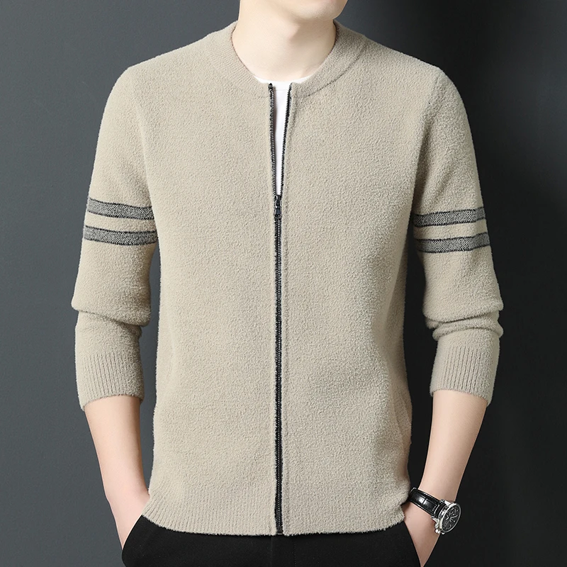2021 Autumn And Winter New Original Light Luxury High-grade Knitted Cashmere Cardigan Trend Zipper Casual Jacket
2021 Autumn And Winter New Original Light Luxury High-grade Knitted Cashmere Cardigan Trend Zipper Casual Jacket