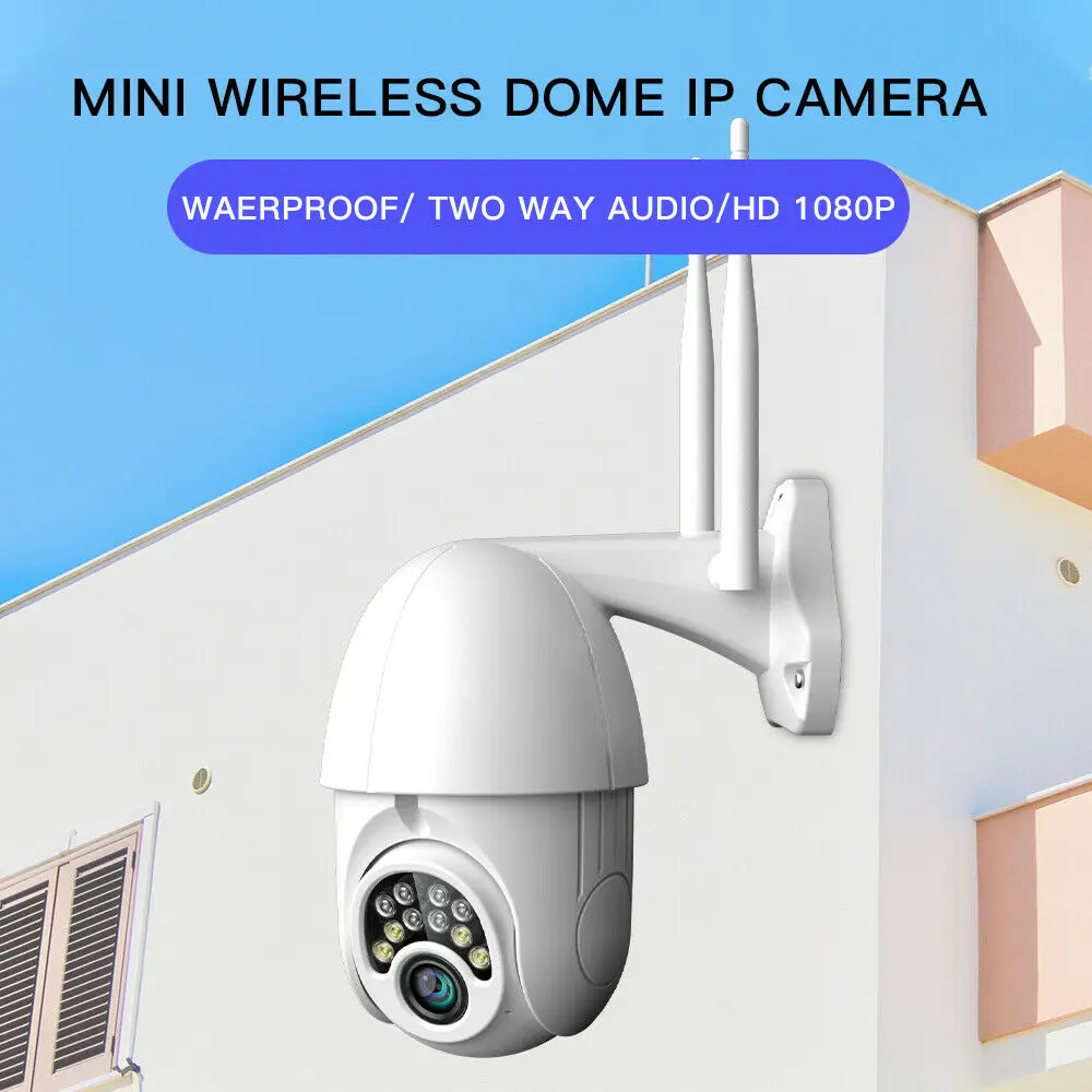 Outdoor Security Camera PTZ WiFi 1080P 360 Degree Rotation Waterproof Night Vision IP Camera 1080p Speed Dome Security Camera
Outdoor Security Camera PTZ WiFi 1080P 360 Degree Rotation Waterproof Night Vision IP Camera 1080p Speed Dome Security Camera