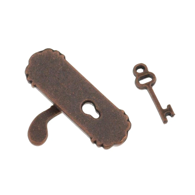 8Pcs Doll House Door Lock 1:12 Alloy Retro House Miniature Door Lock Doll House Furniture Accessories Right Handle Door Lock
8Pcs Doll House Door Lock 1:12 Alloy Retro House Miniature Door Lock Doll House Furniture Accessories Right Handle Door Lock