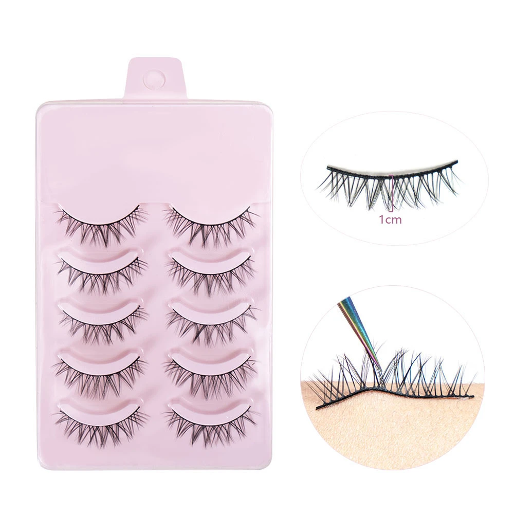 5 Pairs Natural Makeup False Eyelashes Women Japanese Serious Long Thick Eye Lash Extension Cosplay 3D Eyelash Cosmetic Tools
5 Pairs Natural Makeup False Eyelashes Women Japanese Serious Long Thick Eye Lash Extension Cosplay 3D Eyelash Cosmetic Tools