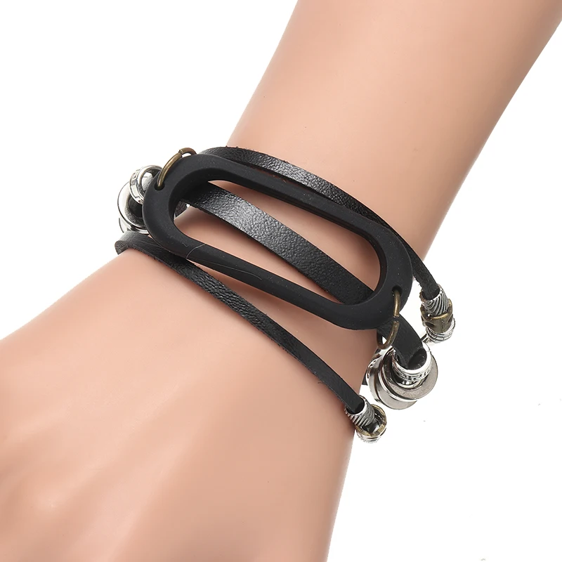 Vintage Leather Alloy Beaded Bracelet Strap For Xiaomi Mi Band 5 / 5 NFC Replacement Watchbands Ethnic Style Beaded Design Strap
Vintage Leather Alloy Beaded Bracelet Strap For Xiaomi Mi Band 5 / 5 NFC Replacement Watchbands Ethnic Style Beaded Design Strap