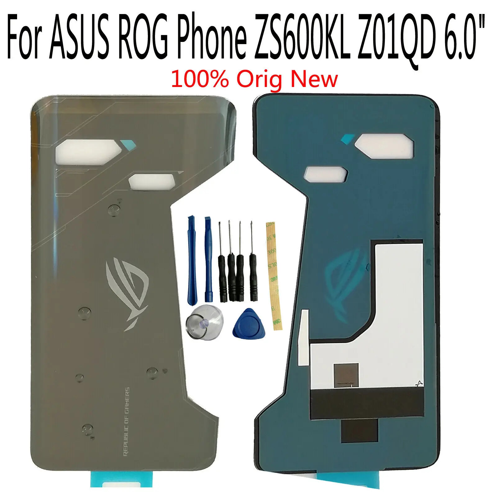 Оригинальный новый для ASUS ROG Phone ZS600KL Z01QD Корпус задняя дверь Батарея крышка
Оригинальный новый для ASUS ROG Phone ZS600KL Z01QD Корпус задняя дверь Батарея крышка