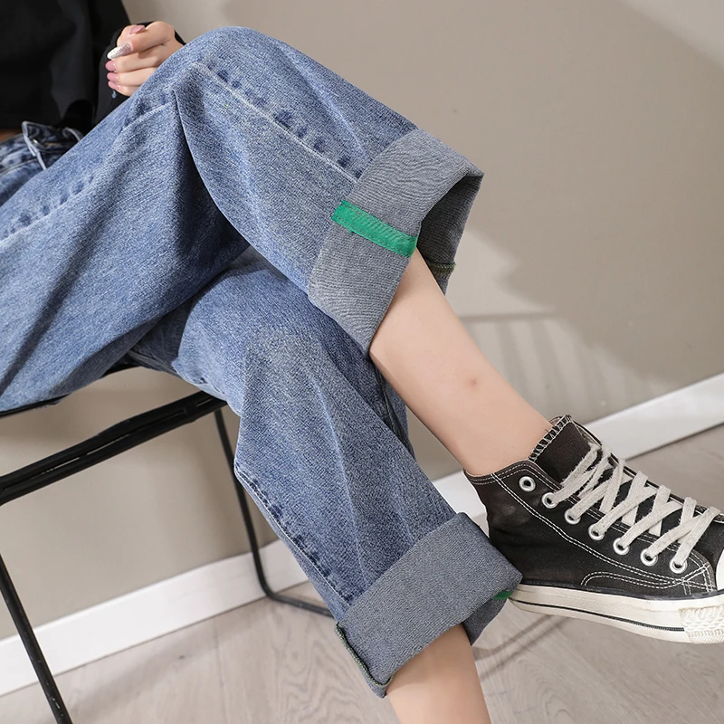 ZHISILAO New Straight Wide Leg Jeans Wome Plus Size Vintage High Waist Denim Pants Jeans Summer 2021 Boyfriend Mom Jeans Chic
ZHISILAO New Straight Wide Leg Jeans Wome Plus Size Vintage High Waist Denim Pants Jeans Summer 2021 Boyfriend Mom Jeans Chic