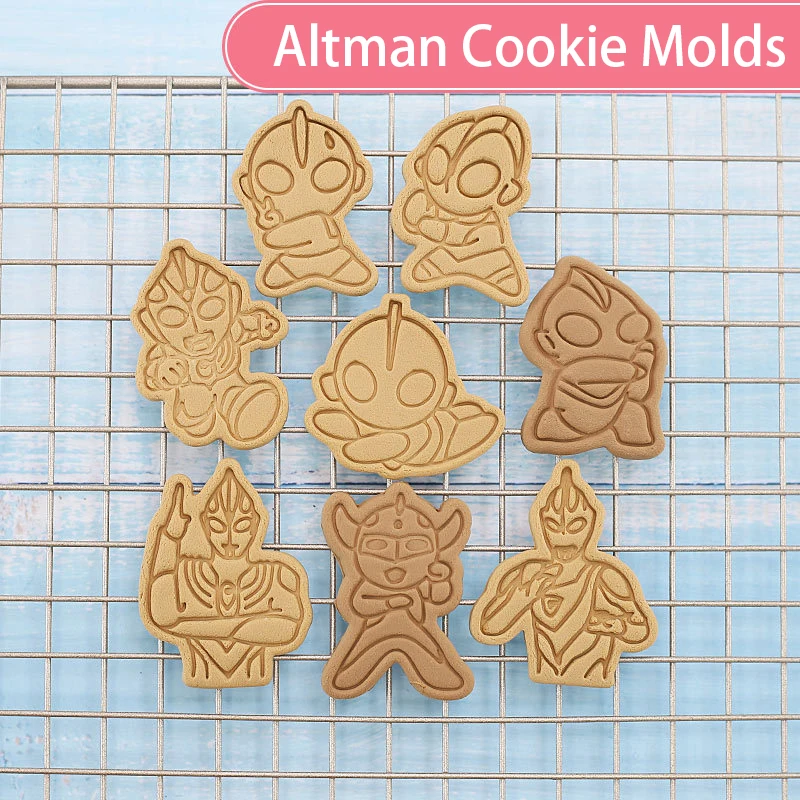 Japan Ultraman Cartoon Cookie Molds for Baking Tool Homehousd Biscuit Moulds 3D DIY Baking Mold for Party Kitchen Tools 
Japan Ultraman Cartoon Cookie Molds for Baking Tool Homehousd Biscuit Moulds 3D DIY Baking Mold for Party Kitchen Tools
