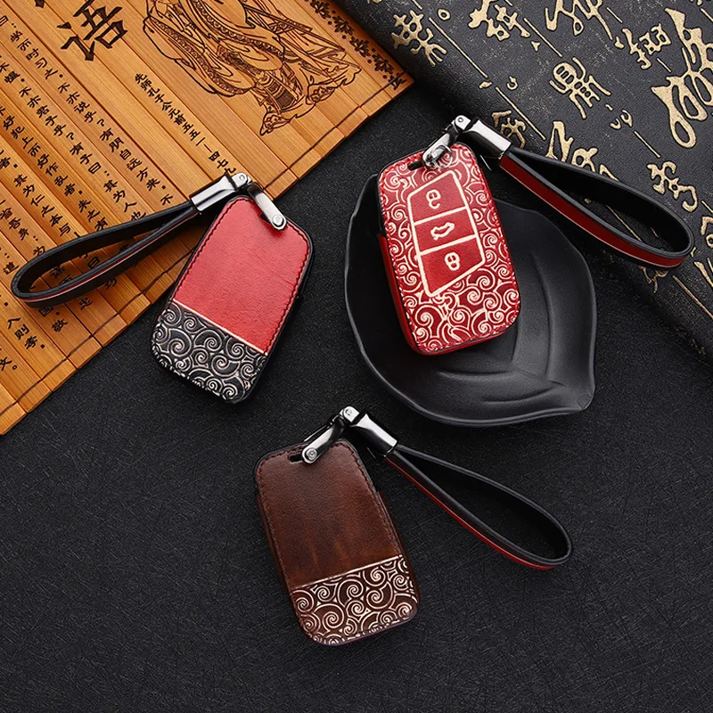 Чехол для автомобильного ключа из натуральной кожи для Skoda Octavia A5 A7 Superb Fabia Yeti, чехол для ключа VW Tiguan Passat B8 Polo Golf 6 7 
Чехол для автомобильного ключа из натуральной кожи для Skoda Octavia A5 A7 Superb Fabia Yeti, чехол для ключа VW Tiguan Passat B8 Polo Golf 6 7