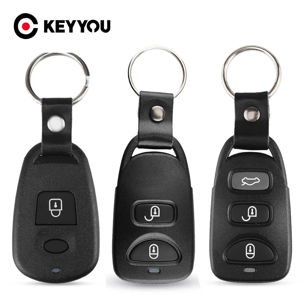 Пульт дистанционного управления KEYYOU для автомобиля 1/2/3/4 кнопки Hyundai Kia Carens Tucson