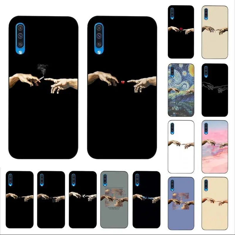 LVTLV David Finger Art Aesthetic Hand Phone Case Cover for Samsung A10 20s 71 51 10 s 20 30 40 50 70 A30s cover
LVTLV David Finger Art Aesthetic Hand Phone Case Cover for Samsung A10 20s 71 51 10 s 20 30 40 50 70 A30s cover