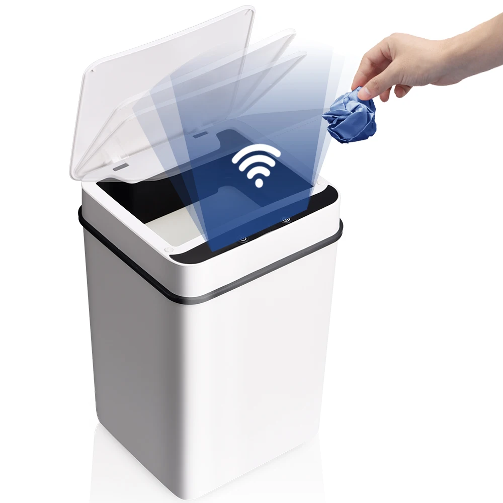 Smart Trash Can Home Intelligent Waste Bin Induction Garbage Bucket Electric Sensor Automatic Trash Bin For Kitchen Bathroom
Smart Trash Can Home Intelligent Waste Bin Induction Garbage Bucket Electric Sensor Automatic Trash Bin For Kitchen Bathroom