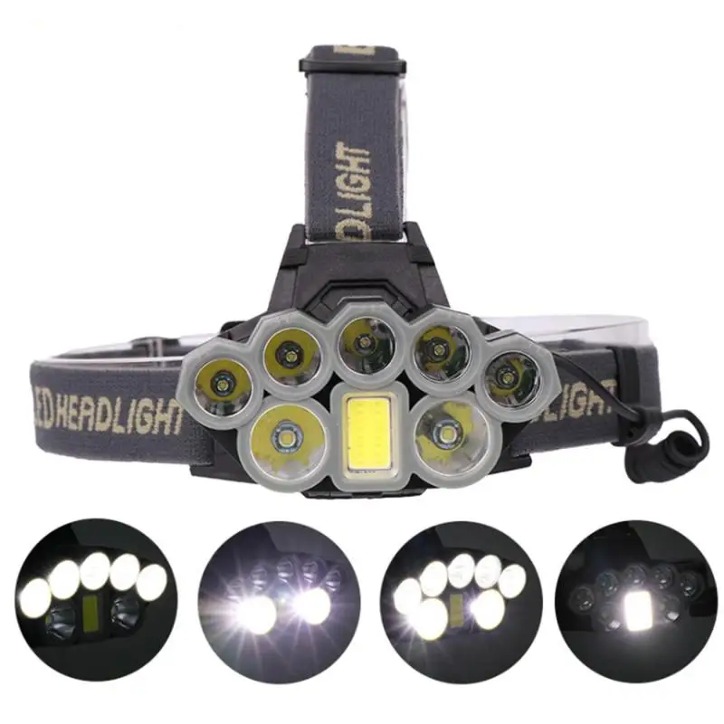 Portable Head-mounted LED Lighting 8LED T6 Head Lamp USB Rechargeable Flashlight Headlight Torch for Outdoor Activity Fishing
Portable Head-mounted LED Lighting 8LED T6 Head Lamp USB Rechargeable Flashlight Headlight Torch for Outdoor Activity Fishing