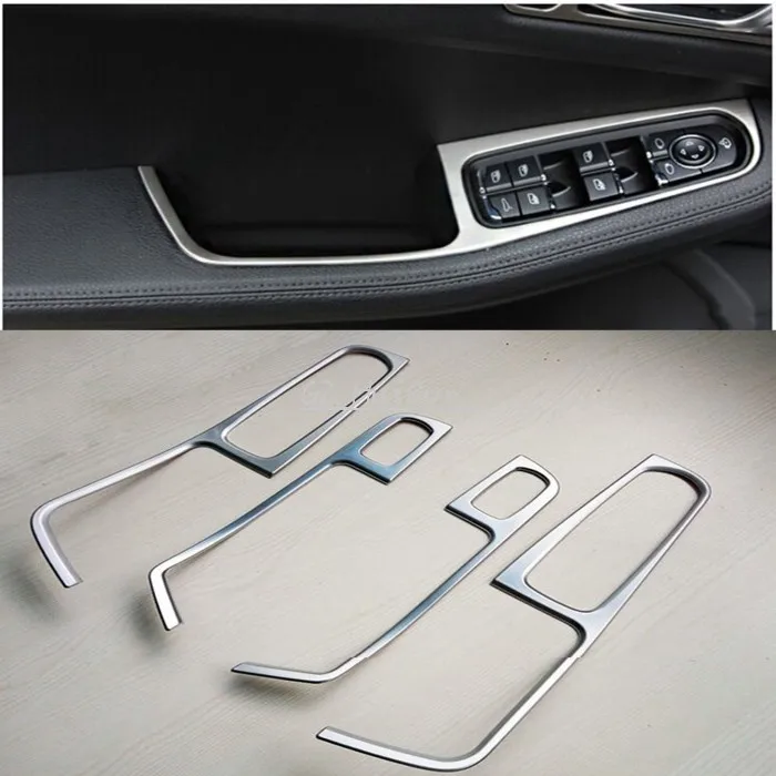 FIT FOR 2014-2015 PORSCHE MACAN CHROME DOOR WINDOW SWITCH PANEL COVER TRIM - 4PCS
FIT FOR 2014-2015 PORSCHE MACAN CHROME DOOR WINDOW SWITCH PANEL COVER TRIM - 4PCS