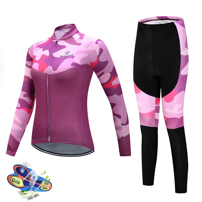 2019 New Women's Pro Cycling Jerseys Bike Pants Set Ropa Ciclismo Summer Long Wear Uniform Maillot Culotte/wholesale Service | Спорт и