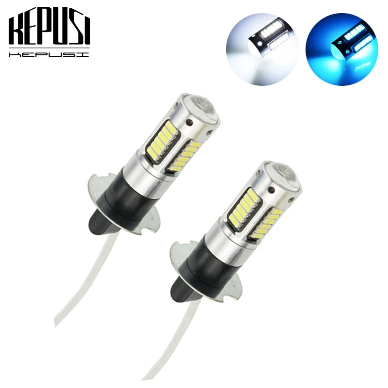 2pcs White H3 LED Replacement Bulbs For Car Fog Lights Day Driving Running Lights Lamps blue H3 LED Auto Lamp Car styling
2pcs White H3 LED Replacement Bulbs For Car Fog Lights Day Driving Running Lights Lamps blue H3 LED Auto Lamp Car styling
