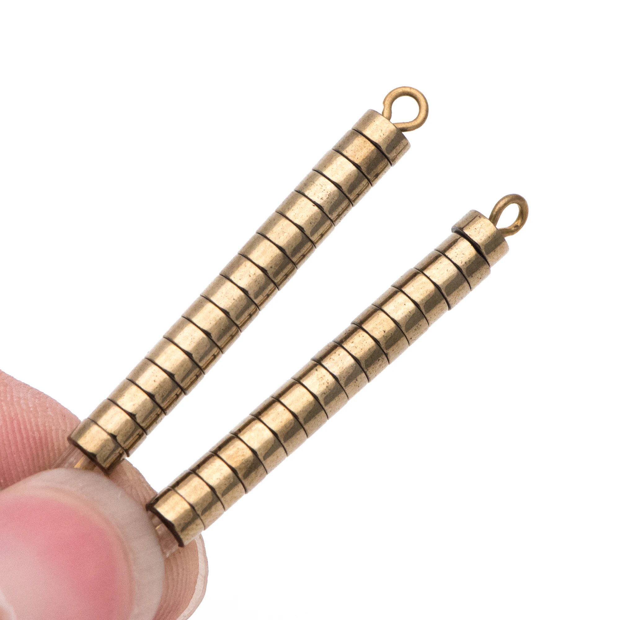 200pcs Rondelle Hematite Beads, Button Coin Spacer Beads 4x2mm, Metallic Brass Color (#V6095-4)
200pcs Rondelle Hematite Beads, Button Coin Spacer Beads 4x2mm, Metallic Brass Color (#V6095-4)