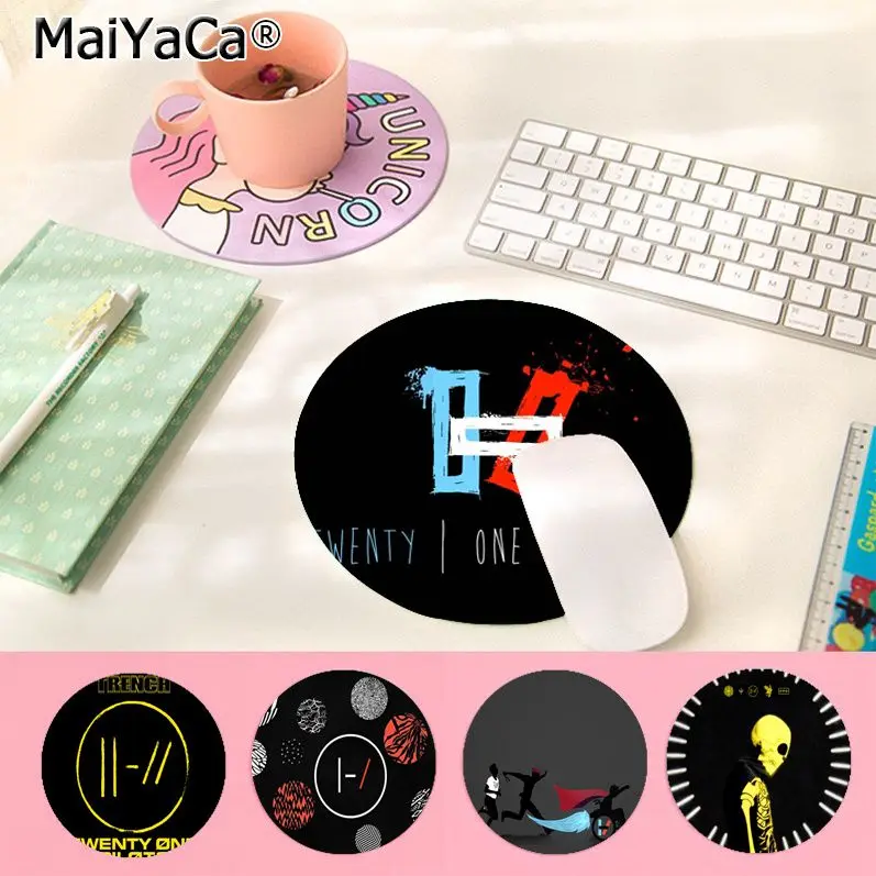 Maiyaca New Designs Twenty One Pilots 21 Laptop Computer round desk pads Mousepad Anti-Slip Laptop Mice Pad Mat gaming Mousepad
Maiyaca New Designs Twenty One Pilots 21 Laptop Computer round desk pads Mousepad Anti-Slip Laptop Mice Pad Mat gaming Mousepad