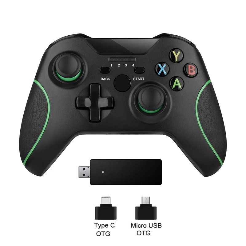 

2,4G беспроводной игровой контроллер для Xbox One, консоль для ПК, для Android геймпад для смартфона, джойстик для PS3, контроллер Joypad