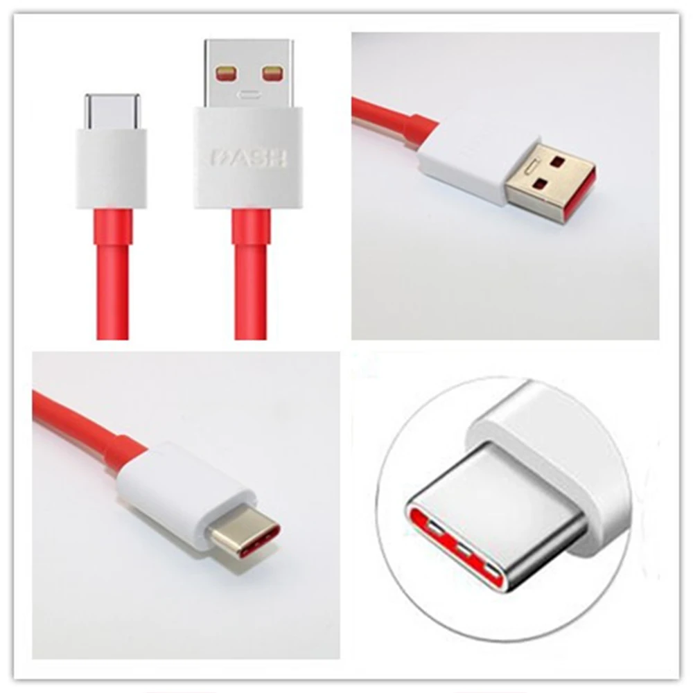 Original OnePlus Dash Cable USB 3.1 Type C Quick Fast Charger For One Plus 8 7 7t Pro 6t 6 5t 5 Five T Six 100cm | Мобильные