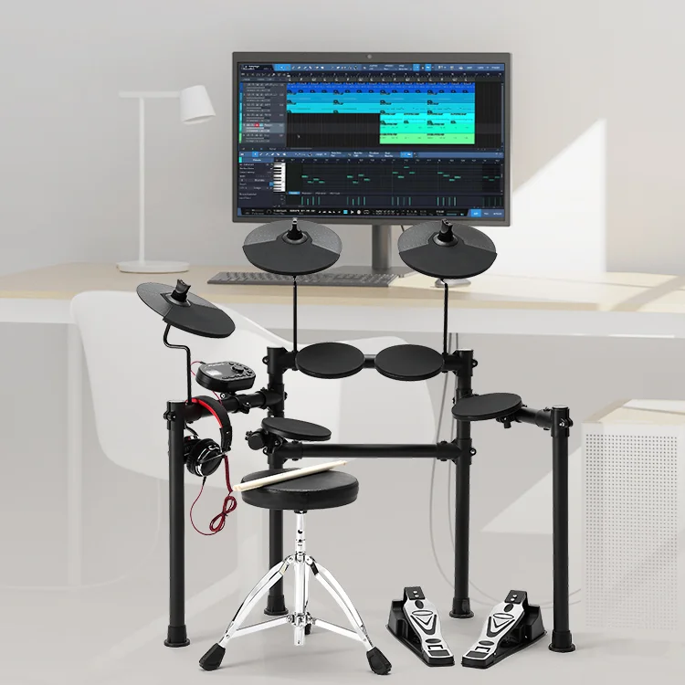 Portable Jazz Electronic Drum Professional Percussion Electronic Drum Child Adult Bateria Eletronica Musical Instrument G
Portable Jazz Electronic Drum Professional Percussion Electronic Drum Child Adult Bateria Eletronica Musical Instrument G