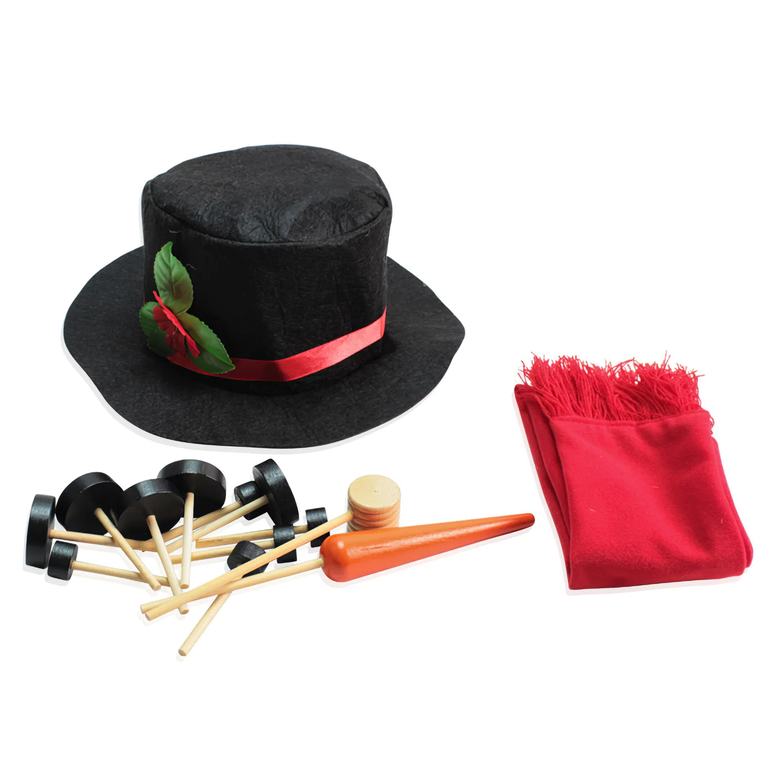 Xmas Snowman Kit Toy Snowman Dress Up Set Exquisite Workmanship Make A Snowman Decor Accessory Bright Color For Christmas Decor
Xmas Snowman Kit Toy Snowman Dress Up Set Exquisite Workmanship Make A Snowman Decor Accessory Bright Color For Christmas Decor